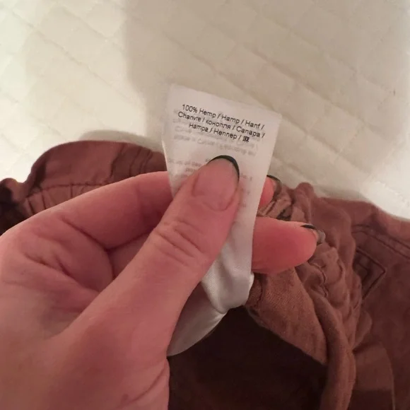 Ganni Brown Cargo Pants - Picture 8 of 11